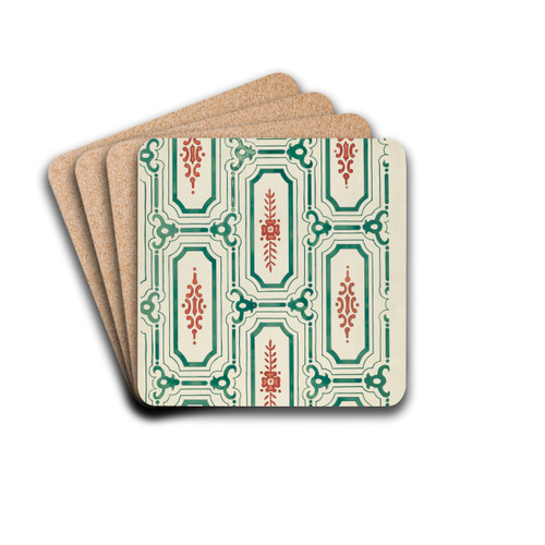 Wallpaper by American 20th Century Drink Coasters - set of 4