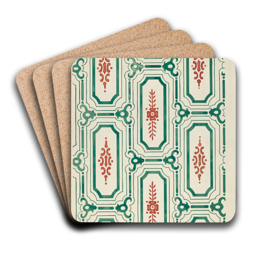 Wallpaper by American 20th Century Art Drink Coaster set