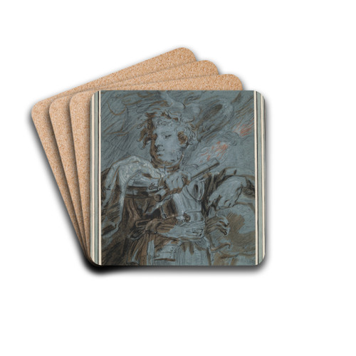 EmperorDomitian by Domenico Fetti Drink Coasters - set of 4