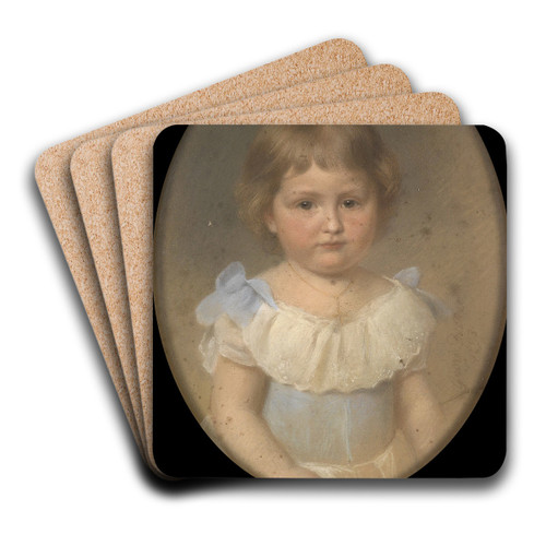 Erzherzogin Margarethe by Georg Decker Art Drink Coaster set Erzherzogin Margarethe by Georg Decker Art Drink Coaster set