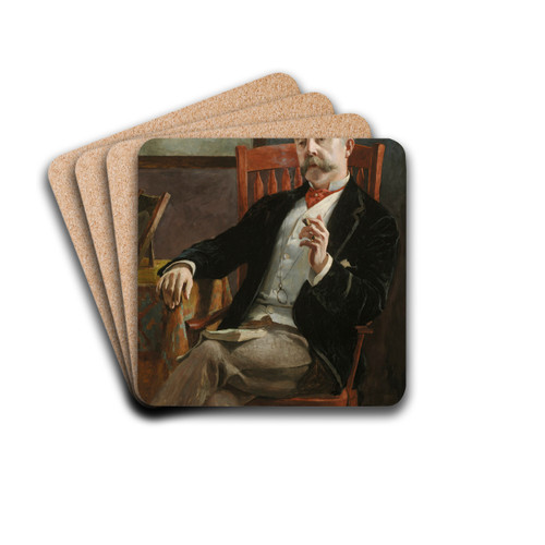 Thomas Pitts by Gari Melchers Drink Coasters - set of 4