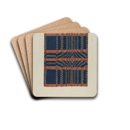 Coverlet by Ruth M. Barnes Drink Coasters - set of 4