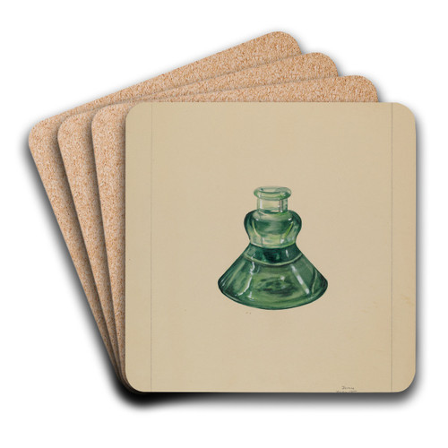 Inkwell by John Tarantino Art Drink Coaster set
