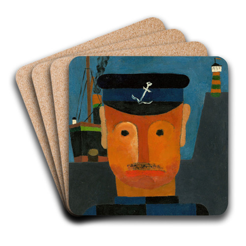 Seemann by Franz Wilhelm Seiwert Art Drink Coaster set