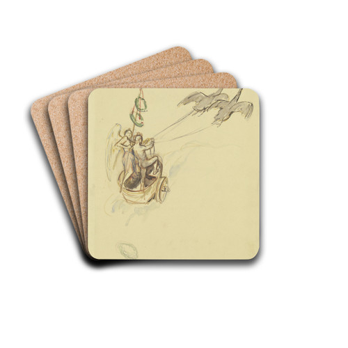 Fantasy by Max Slevogt Drink Coasters - set of 4