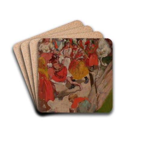 Drubowie by Wodzimierz Tetmajer Drink Coasters - set of 4