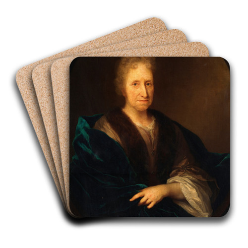 Portait of an Old Lady by Jan Maurits Quinkhard Art Drink Coaster set Portait of an Old Lady by Jan Maurits Quinkhard Art Drink Coaster set
