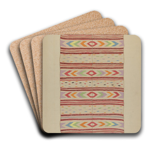 Colcha by American 20th Century Art Drink Coaster set