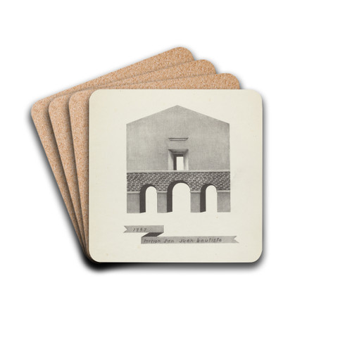 Mision San Juan Bautista by James Jones Drink Coasters - set of 4