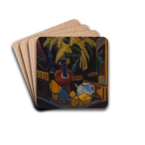 Mimosa by Alvar Cawn Drink Coasters - set of 4 Mimosa by Alvar Cawn Drink Coasters - set of 4