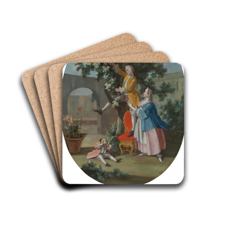 Ftes Galante by Filippo Falciatore Drink Coasters - set of 4