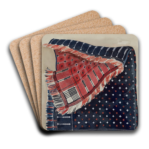 Quilt by Lillian Causey Art Drink Coaster set