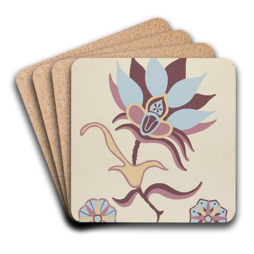 San Juan Capistrano Mission Side Altar from the portfolio Decorative Art of Spanish California by American 20th Century Art Drink Coaster set