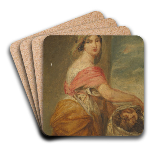 Judith mit dem Haupt des Holofernes by Joseph Hasslwander Art Drink Coaster set Judith mit dem Haupt des Holofernes by Joseph Hasslwander Art Drink Coaster set