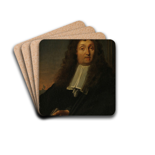 Self-Portrait by Ludolf Bakhuysen Drink Coasters - set of 4