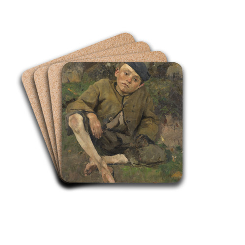 Den lille krymplingen by Richard Bergh Drink Coasters - set of 4