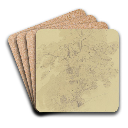 Tree by Jakob Becker Art Drink Coaster set
