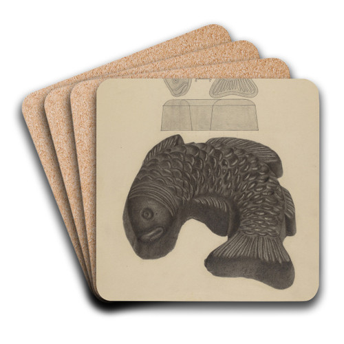 Aspic Mold by Philip Johnson Art Drink Coaster set