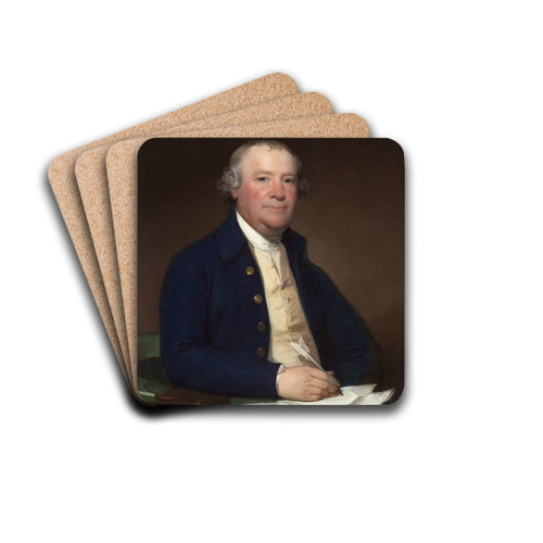 Captain Joseph Anthony by Gilbert Stuart Drink Coasters - set of 4