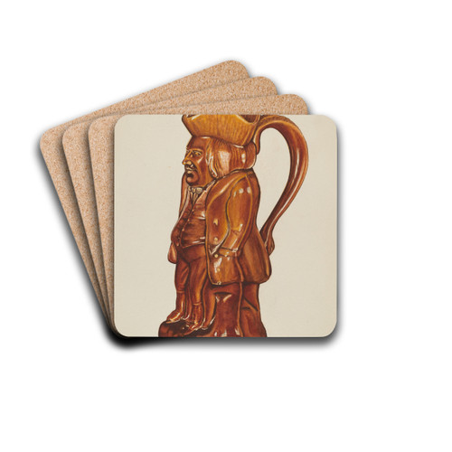 Ceramic Pitcher by Ray Price Drink Coasters - set of 4