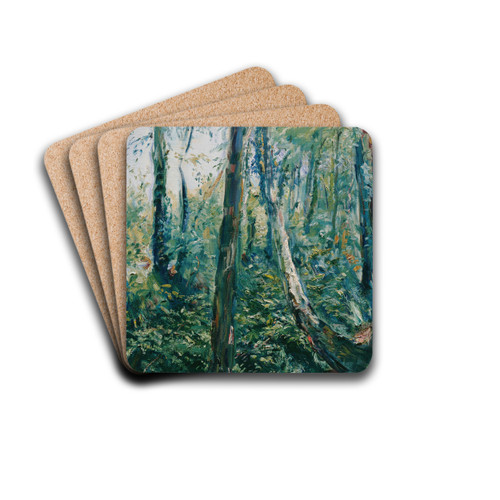 Waldweg by Max Slevogt Drink Coasters - set of 4