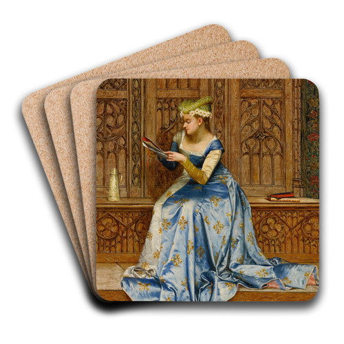 Un moment de repos by Adolphe-Alexandre Lesrel Art Drink Coaster set Un moment de repos by Adolphe-Alexandre Lesrel Art Drink Coaster set