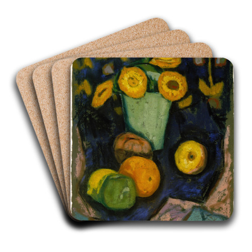 Still Life by Marsden Hartley Art Drink Coaster set Still Life by Marsden Hartley Art Drink Coaster set