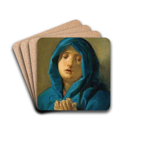 Madonnenkopf by Joseph Hasslwander Drink Coasters - set of 4