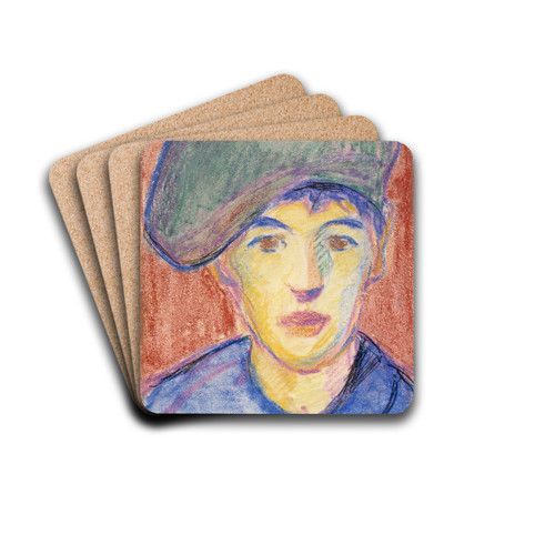 Poika, Bretagne by Alvar Cawn Drink Coasters - set of 4 Poika, Bretagne by Alvar Cawn Drink Coasters - set of 4