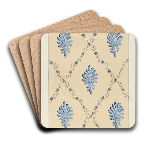 Wallpaper by Mina Lowry Art Drink Coaster set