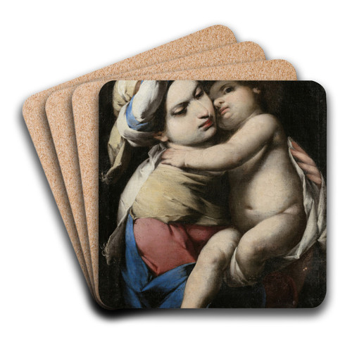 Virgin And Child by Giovanni Battista Spinelli Art Drink Coaster set
