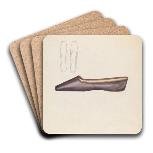 Shoe by Jessie M. Benge Art Drink Coaster set