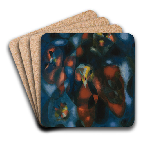Abstrait by Francis Picabia Art Drink Coaster set