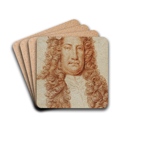 Kaiser Karl VI. by Martin van Meytens Drink Coasters - set of 4