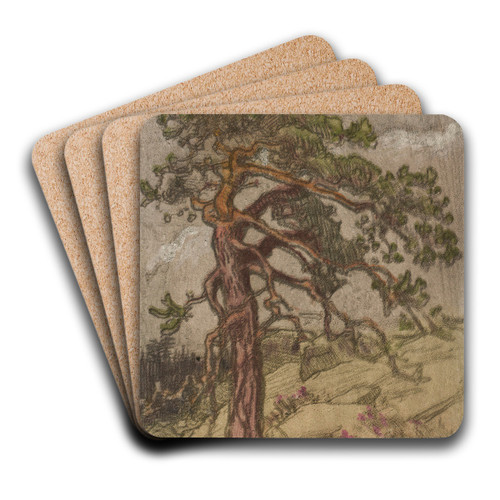 Kalliopetj by Eero Jrnefelt Art Drink Coaster set