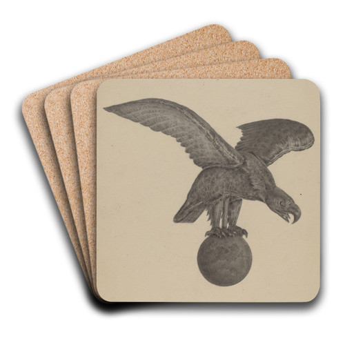 Eagle by Filippo Porreca Art Drink Coaster set
