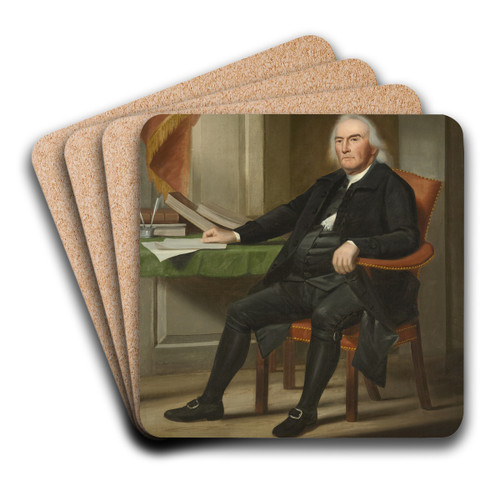 Abraham Davenport by Ralph Earl Art Drink Coaster set Abraham Davenport by Ralph Earl Art Drink Coaster set