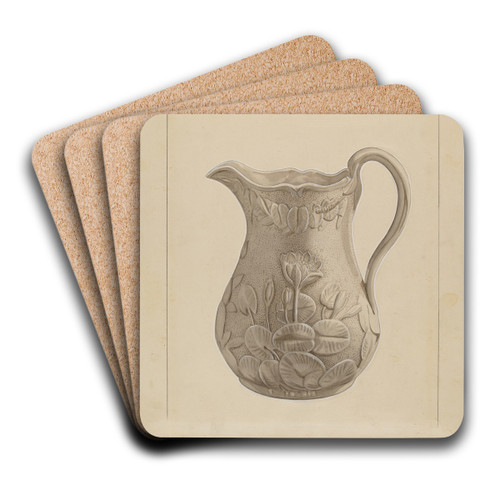 Water Pitcher by John Dana Art Drink Coaster set
