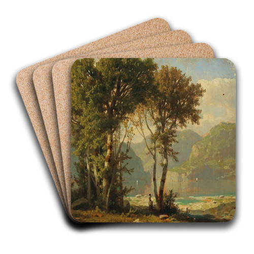 Vierwaldstdter See by Adolf Chwala Art Drink Coaster set