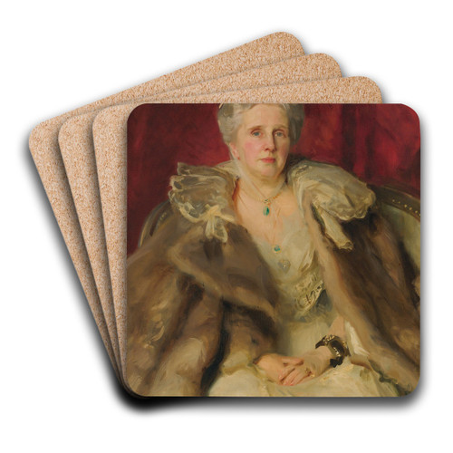 Mrs. Hugh Smith by John Singer Sargent Art Drink Coaster set