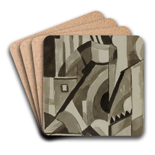 Abstract 3 by Carl Newman Art Drink Coaster set Abstract 3 by Carl Newman Art Drink Coaster set