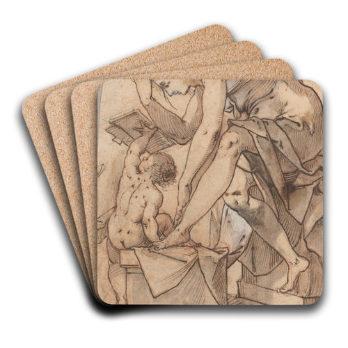 The Toilet of Venus by Joseph Heintz The Elder Art Drink Coaster set