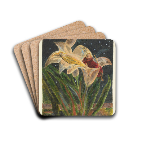 The song of Los. Lambeth Pl.5 by William Blake Drink Coasters - set of 4