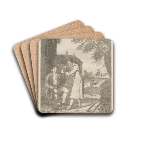 Glaud and Symon by David Allan Drink Coasters - set of 4
