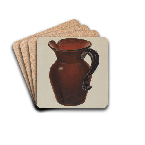 Pitcher by Beverly Chichester Drink Coasters - set of 4