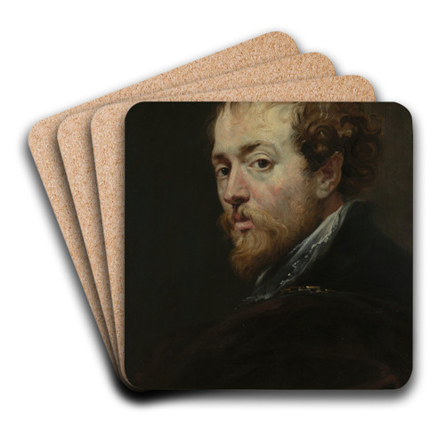 The Painter Peter Paul Rubens by Peter Paul Rubens Art Drink Coaster set