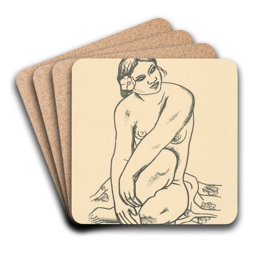 Mulatka by Mikul Galanda Art Drink Coaster set Mulatka by Mikul Galanda Art Drink Coaster set