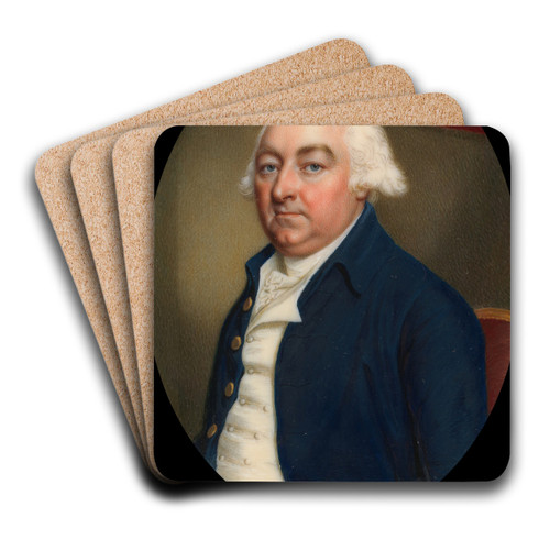 Portrait of a Gentleman by James Scouler Art Drink Coaster set