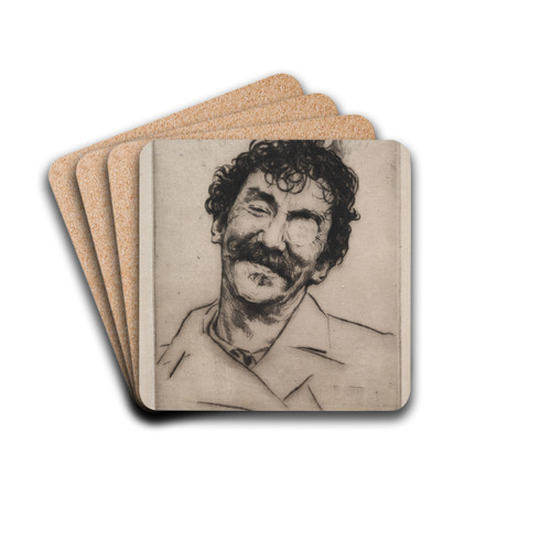 James MacNeill Whistler 4 by Mortimer Menpes Drink Coasters - set of 4