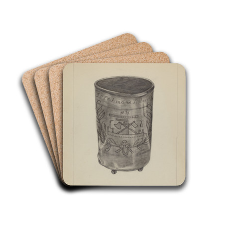 Pewter Beaker by Gertrude Lemberg Drink Coasters - set of 4